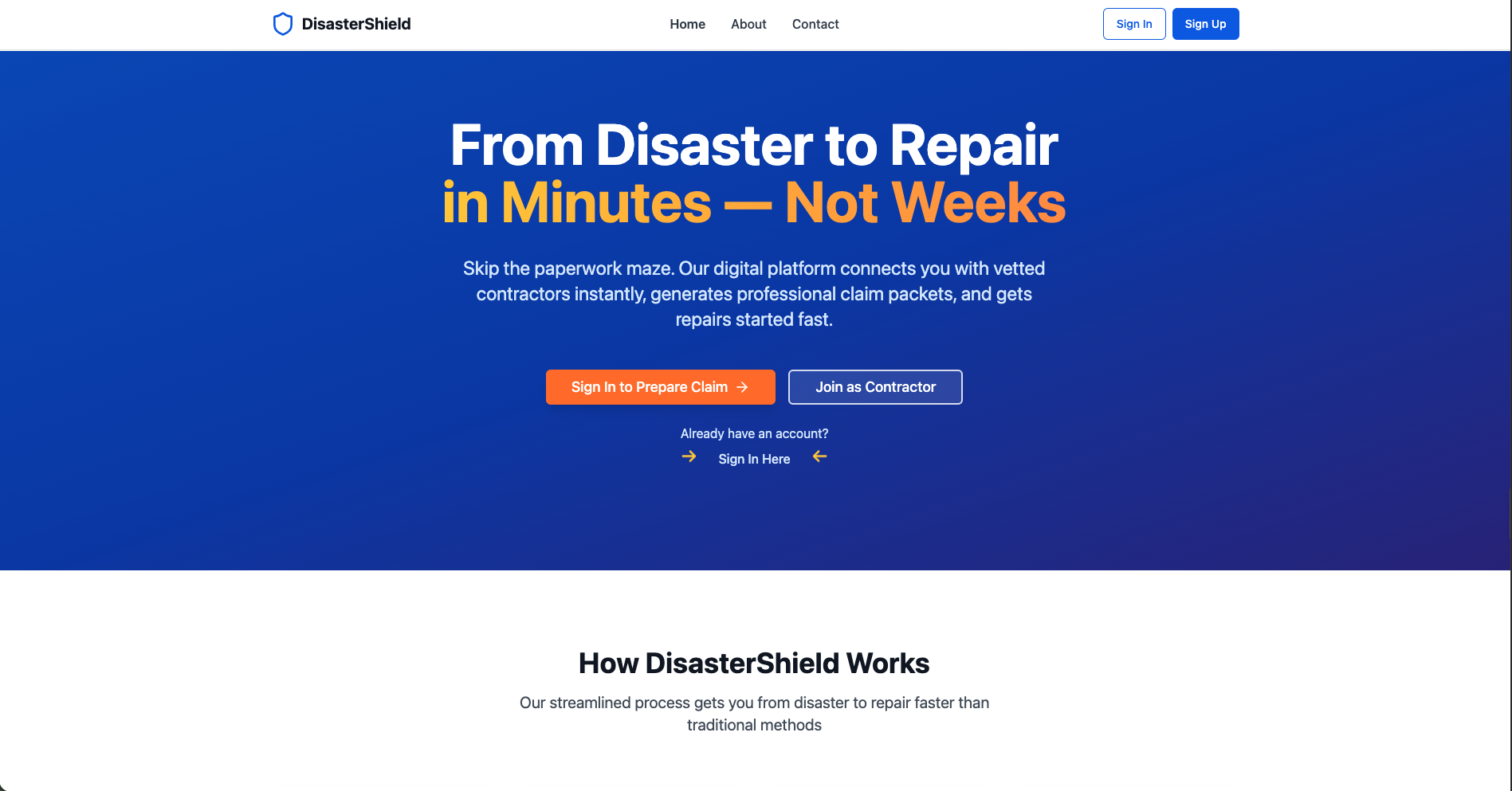 DisasterShield
