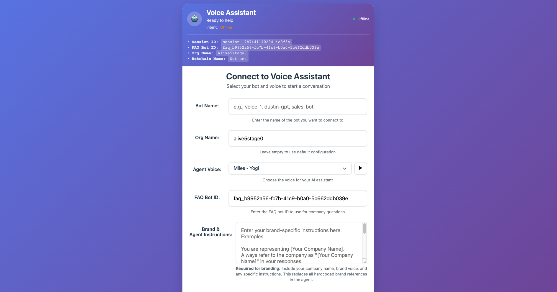 AI Voice Assistant